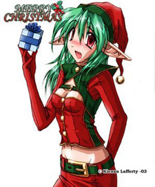 santa night elf